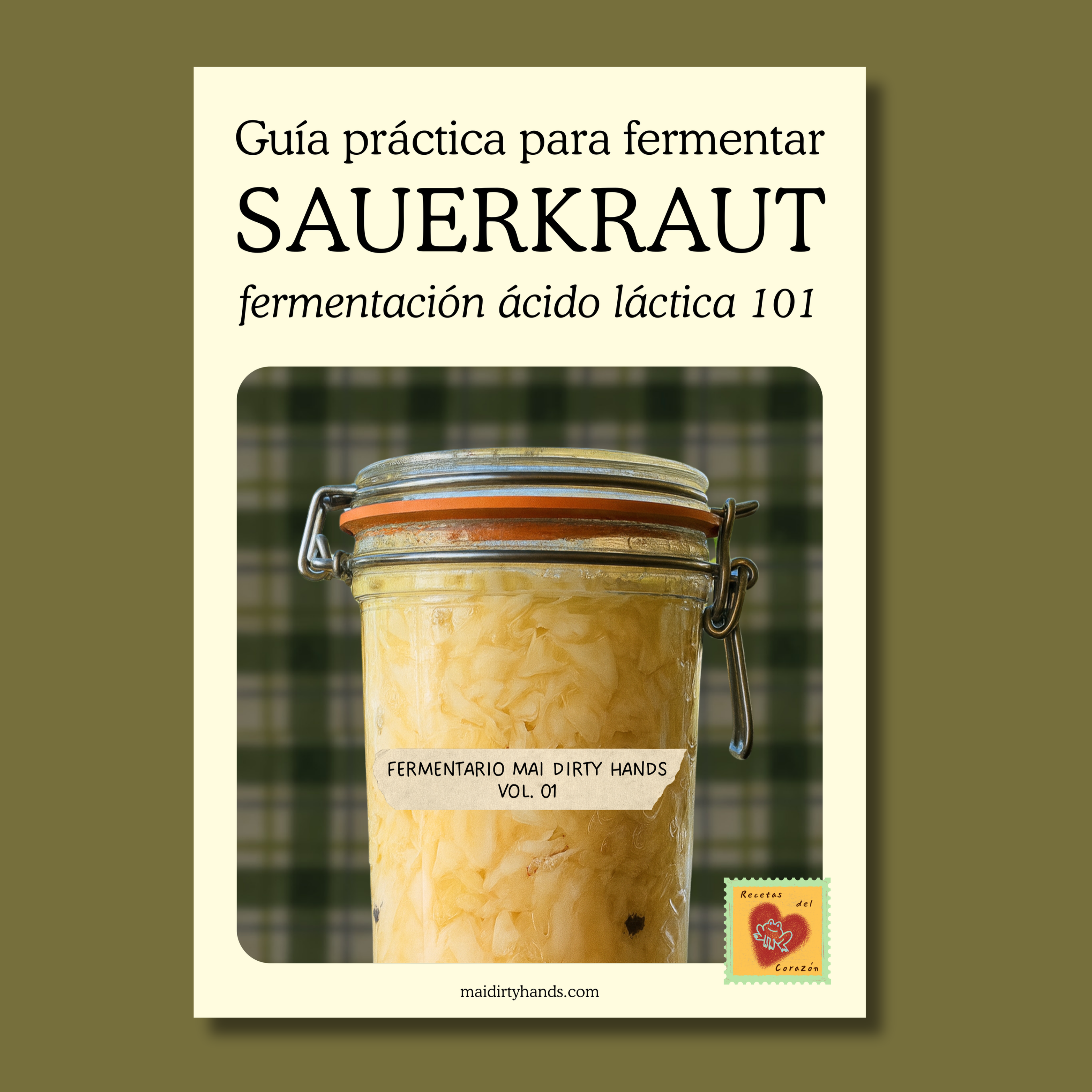 Guía práctica para fermentar sauerkraut